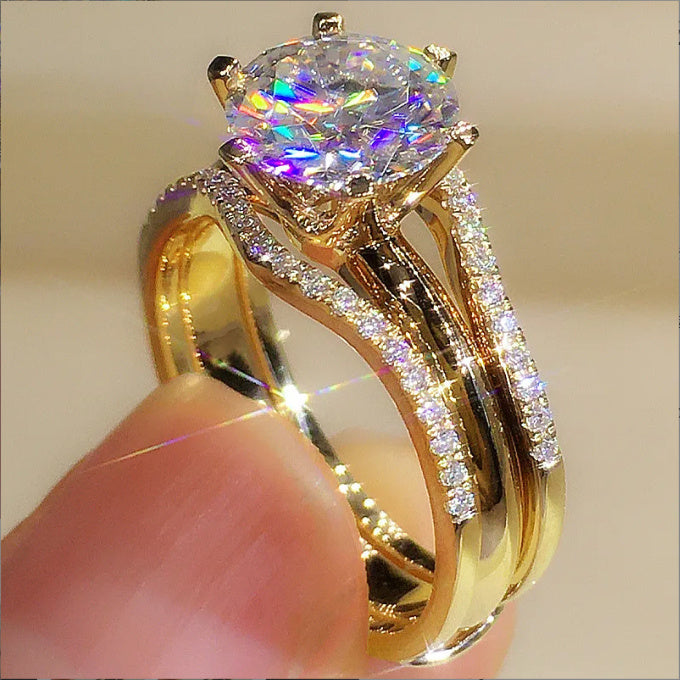 ETERNAL PROMISE: Two-in-One Moissanite Ring | RAMODO JEWELRY